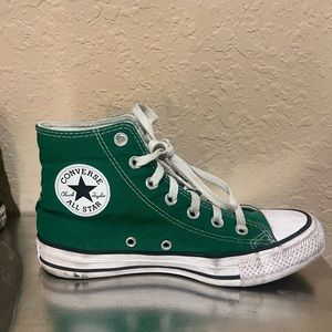 Green Converse W7